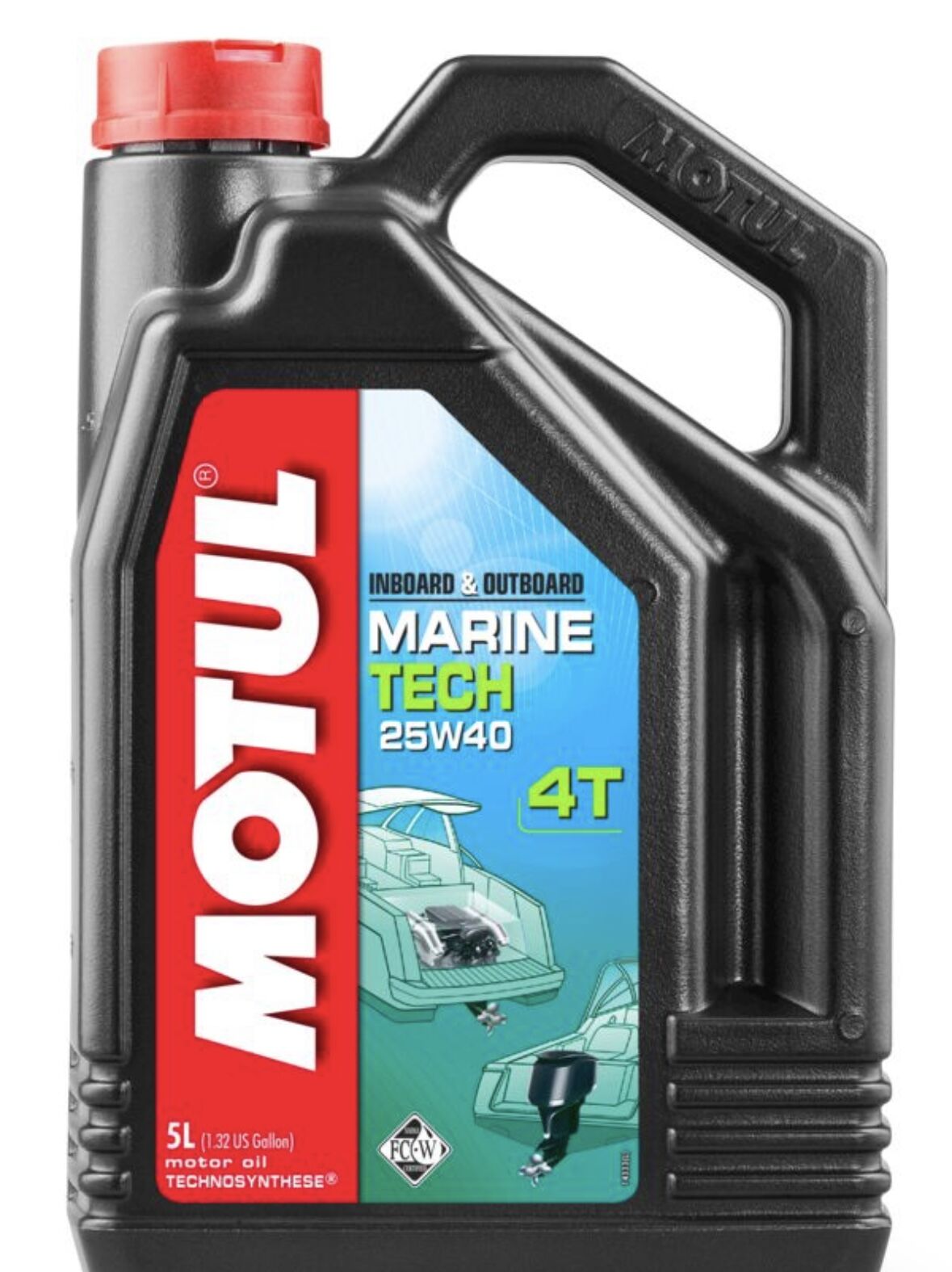 Motul Marine Tech 25W-40 4T 5 Litre Tekne Motor Yağı